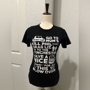 COPY - Shaun of the Dead t-shirt, black, S